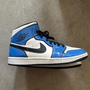 Jordan Sneakers - Blue, White, Black